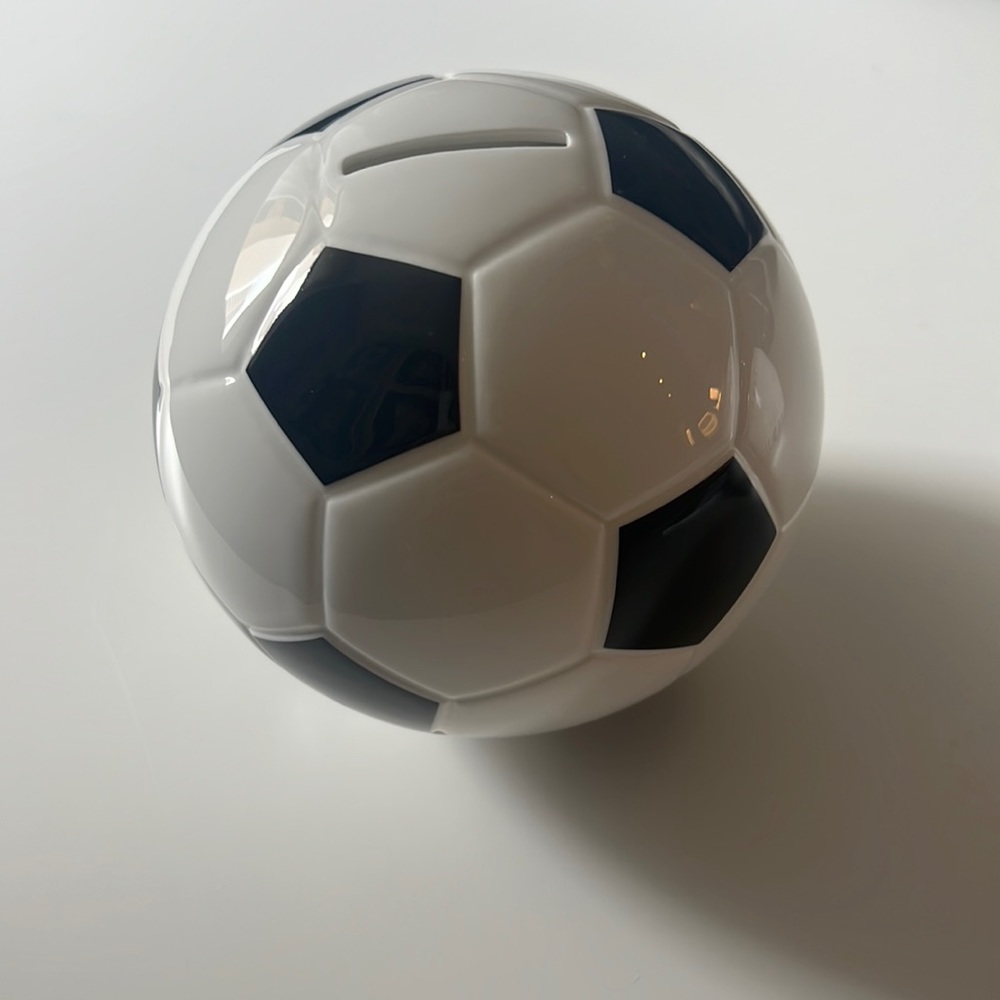 Tiffany Soccer Bank